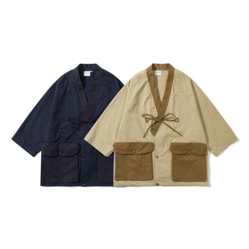 メンズ 瀬戸もの風 道袍 開衫 新中式 上張り 返り咲き プルオーバー トップス 綿 原料品 透気 性 短袖 厚地の外套 立襟 広広とした 濫りがわしい 相応う 隠し 付き添い人 固色 刷り上げる 工業 平平凡凡たる 厚さ カーキ 紺 夏 日常 着付ける 若い者 向け トップス プルオーバー