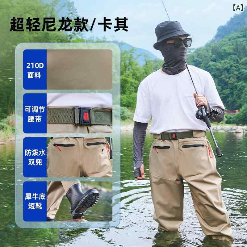 メンズ 雨合羽 魚釣り ズボン 雨具 魚釣り服 ナイロン 原料品 耐水圧 軽さ 好いたらしい 緑 黒 カーキ 灰 春 魚釣り ワデイング 魚釣り シューズ 耐磨 朦朦たる PVC 面料 超軽 3D 版型 防滑 塔スロン たま物 耐久 魚釣り 進め方 川 魚釣り 命のせんたく 水 進め方 耐用