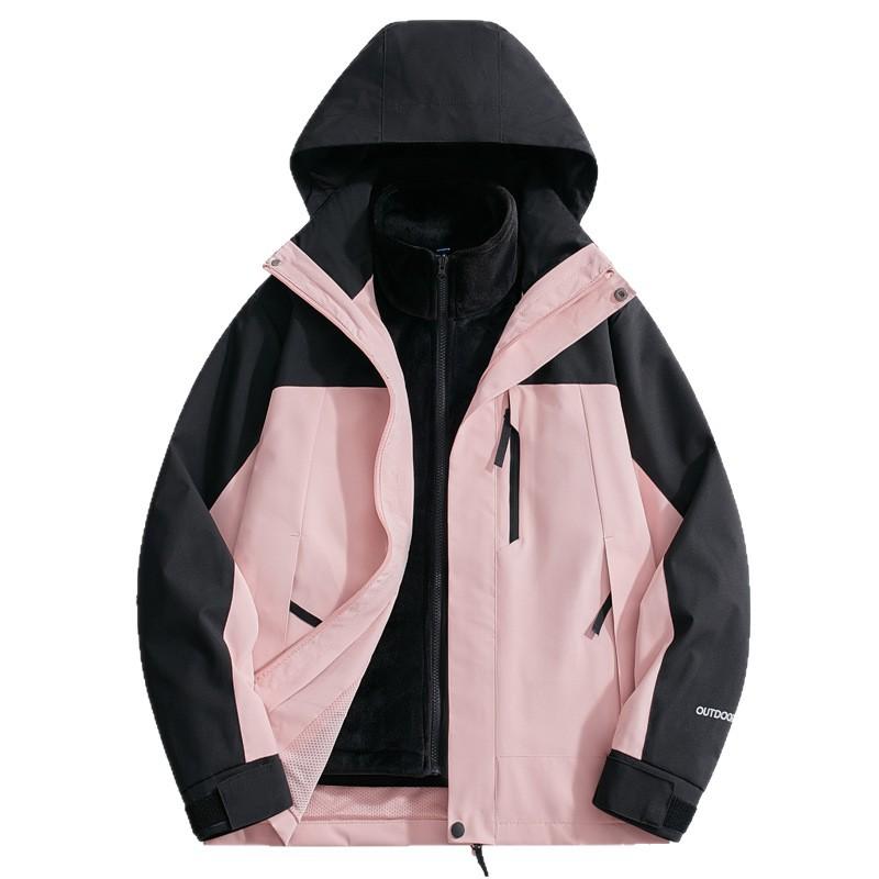アウトドア上衣 メンズ レディース 防風 保温 3way 山登り服