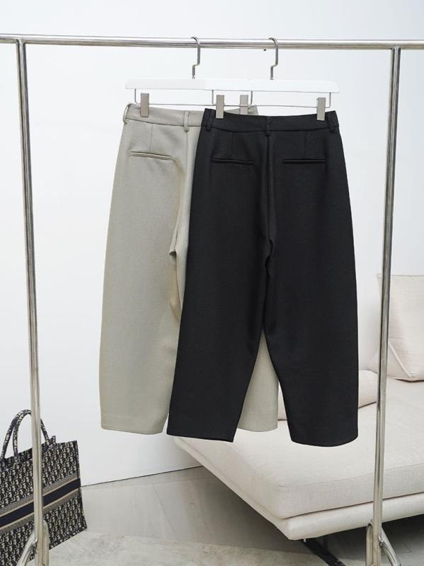 心地好いズボン下 レディース ご機嫌酉の方角 テーパードパンツ 通い 好いたらしいめ 執務室 9分丈 黒いこと 伸縮性なし