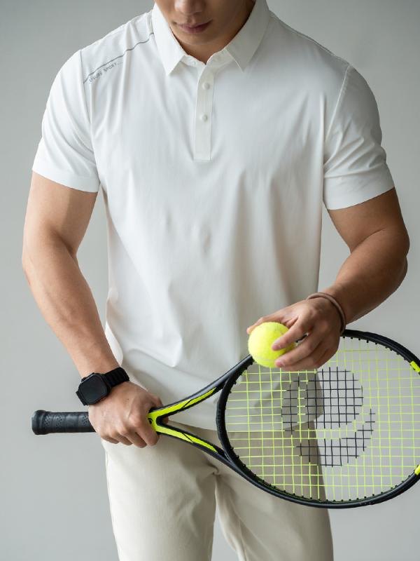 POLOプルオーバー メンズ 半袖 速乾 抗菌 当たること冷感 薄っぺら 春夏 運動競技 普段使い走り M L 青 白 黒