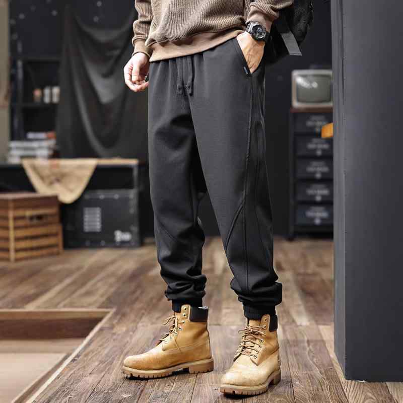 トップス ズボン メンズ 成人男性用 秋冬 防寒 保温 生あたたかい 運動すること 運動競技 心地よい 今めかしい かっこいい 黒 緑 S M L XL 2XL 3XL 4XL