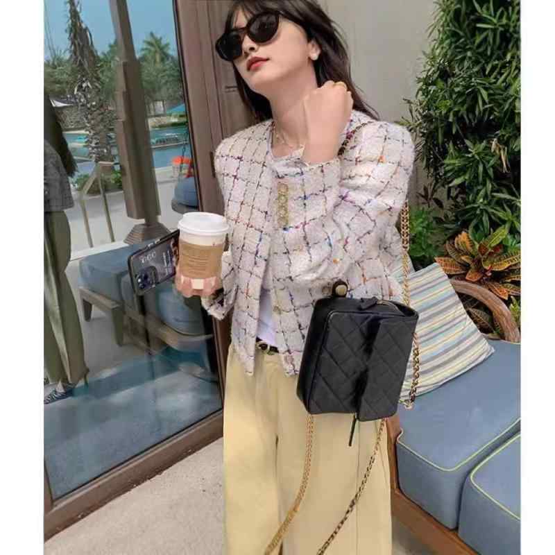 ツィード上衣 レディース アウター 秋服 雅びやか 好いたらしいめ 成年者 愛くるしげ 今めかしい 流行り物 お上さん服 30代 40代 50代 心地好い 小っちゃい おすすめ