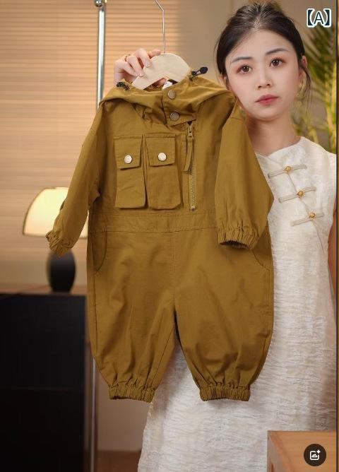 2025 春秋の 新型 男の子と 女の子の 洋風 ファッションが ゆったり して います。｜フォークBR