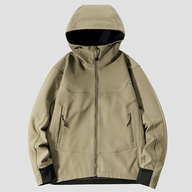 アウター メンズ 日月 ?克 休? ・畚? 秋装 上張り 黒いこと ・柑其 深藍 焦糖 深灰 M L XL 2XL 3XL 4XL 5XL