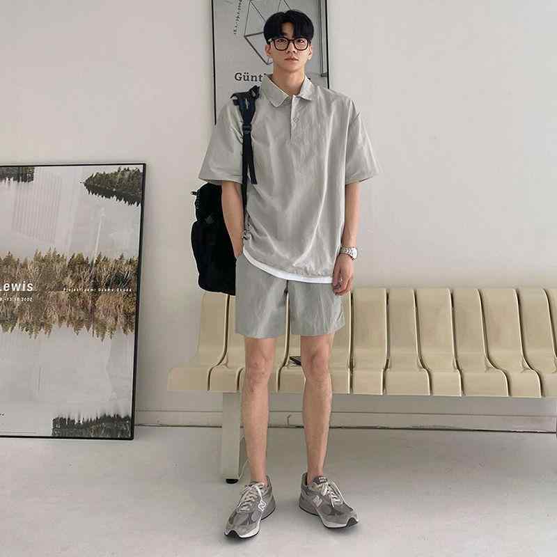 メンズ カジュアルウェア セットアップ 半袖Tシャツ 短パン 上下セット 夏物|フォークBR