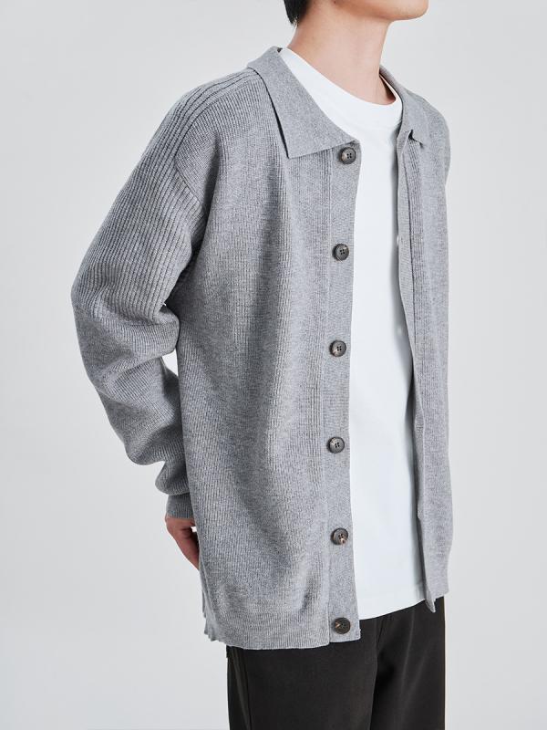 APOCRITA\u0027S メンズ 編み物ジレー 秋冬 長袖 ?松 翻? 毛衣 慵?? ?版 ?尚都市 休? ?系 ?版 休? 日常 保暖