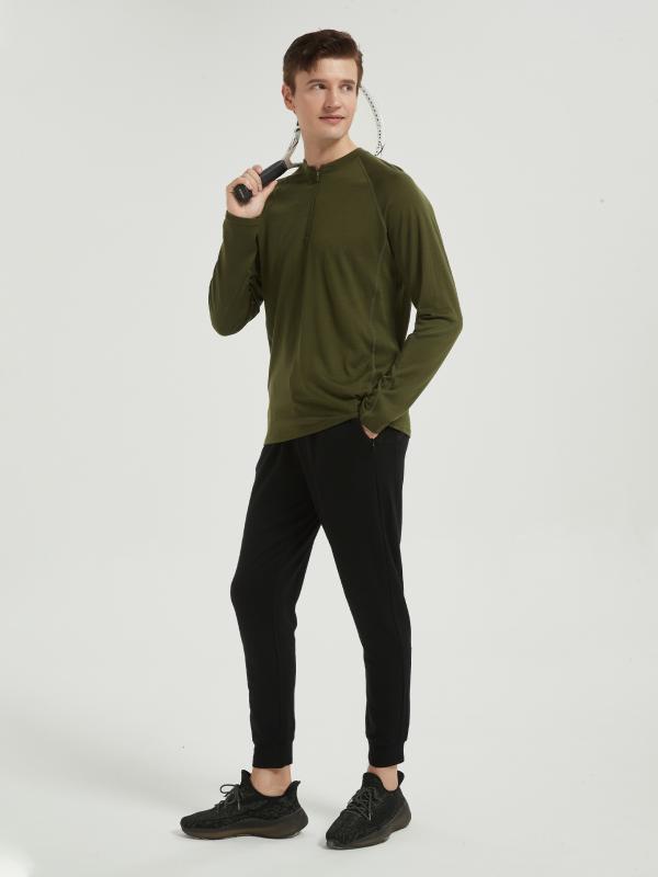 トップス メンズ 長袖Tシャツ 速乾 吸湿性 通気性 登山 ハイキング アウトドアウェア 男性用 スポーツウェア トレーニングウェア クールネック クルーネック カジュアルウェア 快適ウェア 高機能ウェア 機能性ウェア アウトドアファッション 登山ウェア｜フォークBR 10,902円