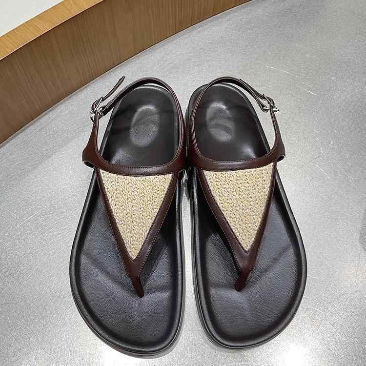 サンダル レディース ぺたんこ 編み込み ヒョウ柄 ローヒール ビーチサンダル ビーサン 疲れない 痛くない 軽量 履きやすい 歩きやすい 軽い 夏用 カジュアル おしゃれ かわいい 25cm 26cm 27cm 28cm 29cm 30cm 24cm ｜フォークBR