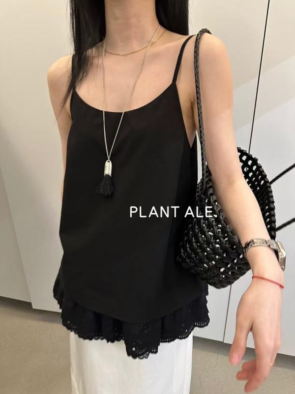 トップス レディース レース切り替え キャミソール ビスチェ 夏 綿 コットン 大人かわいい おしゃれ かわいい 大人 女性用 ファッション 清楚 上品 清楚 きれいめ エレガント フェミニン エスニック 上質 上品 華やか 涼しげ 快適 柔らかい 肌触|フォークBR