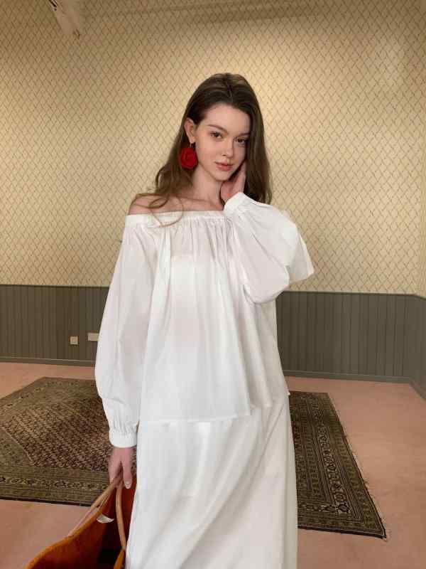 トップス 少女系 フリル袖 ブラウス 春夏 大人かわいい 清新感 フェミニン 上品 きれいめ 清楚系 オフィス カジュアル デイリーユース 半袖 綿100%｜フォークBR