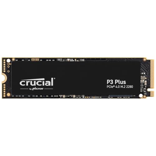 Crucial P3 Plus 2結核症 PCIe Gen4 3D NAND NVMe M.2 SSD 最大限度5000MB/秒 - CT2000P3