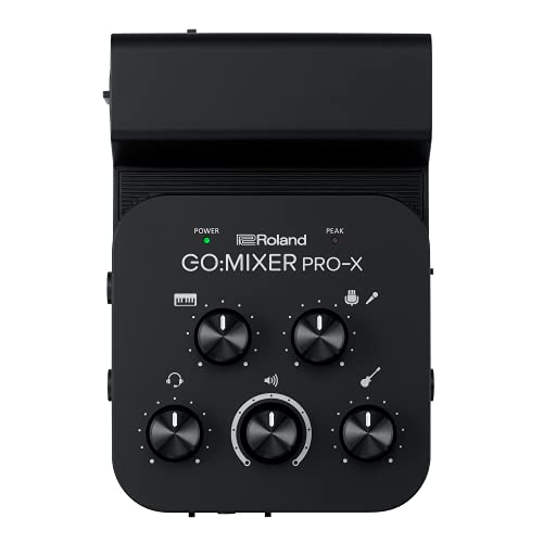 Roland GO:MIXER PRO-X オーディオミキサー Roland - GO:MIXER PRO-X | Audio Mixer for Smartphones