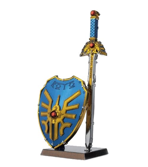 【完全勇者へ】ドラクエメタリックアイテム『ロトの剣、盾、兜、鎧』完全コンプセット ドラゴンクエスト メタリックアイテムズギャラリースペシャル