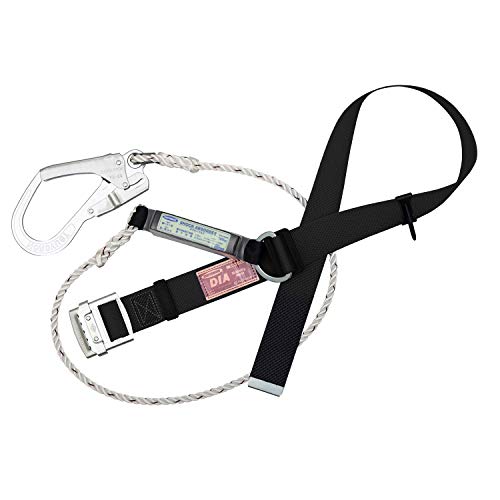 [藤井電工] 新規格 胴ベルト型 DIA ロープ式 ブラック 黒 Lサイズ ベルト長さ 1400mm TB-DIA-599-BLK-L 日本製