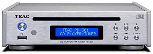 ティアック CDプレーヤー/FMチューナー PD-301-X シルバー｜formanism