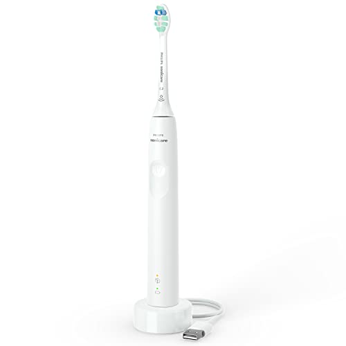 フィリップス 電動歯ブラシ ソニッケアー 3100シリーズ (軽量/USB充電式) HX3671/23 ホワイト