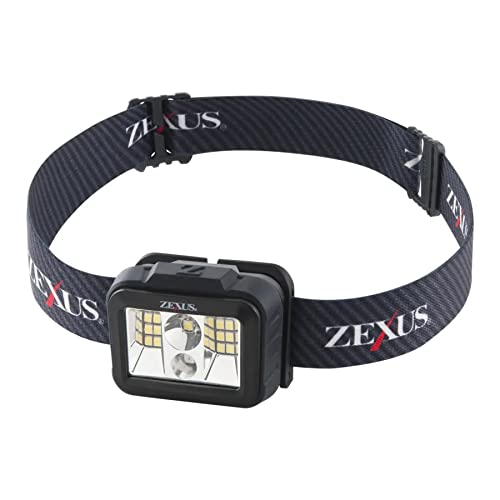 冨士灯器 ZEXUS(ゼクサス) LEDライト ZX-190 [最大560ルーメン(ZR-01使用時) メインLED点灯時間:最大20時間 白/