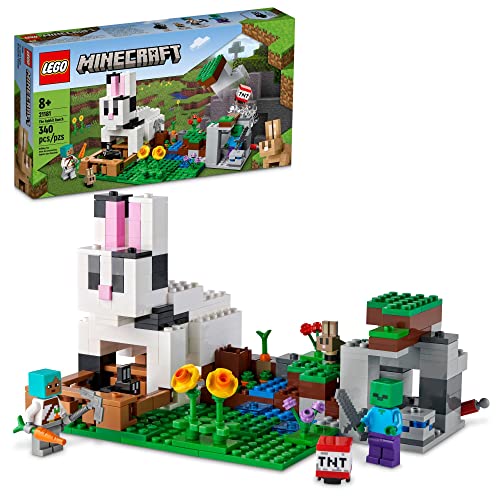 レゴ マイン手工芸品 家兎採草地 21181 精神的な統合一揃いの道具 トイバニーハウス プレイセット 客体年歯8歳以上 (340天下太平) おもちゃ-ブロック