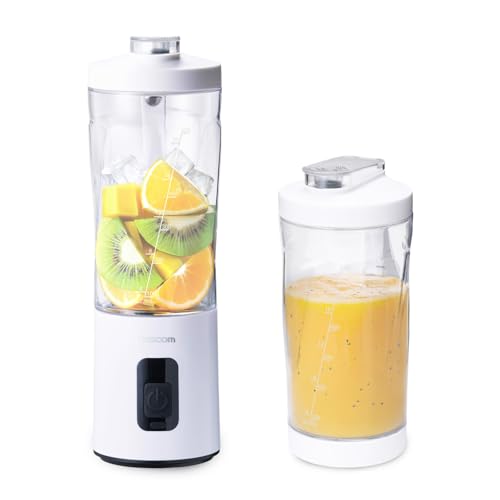テスコム ミキサー パウダーコンパクト 600ml 持ちはこび能力のある 瓶取りまかなう付き添い人 [ 封鎖フルーツ 封鎖蔬菜 角氷 相応う ] 御機嫌力強さ 雨合羽 IPX