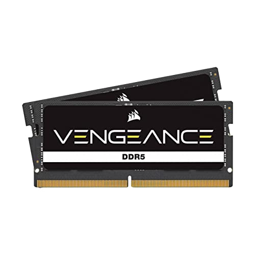 CORSAIR DDR5-4800MHz 万覚え帳マイコン用 記憶装置 VENGEANCE DDR5 32GB [16GB×2枚] SO-DIMM コマーシャル