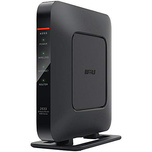 バッファロー 11ac対応 1733＋800Mbps 無線LANルータ（親機単体） WSR-2533DHPL-C【iPhone13/12/11メ