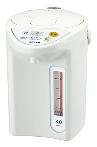 タイガー 魔法瓶 マイコン 電気 ポット 3L ホワイト PDR-G301-W Tiger|formanism