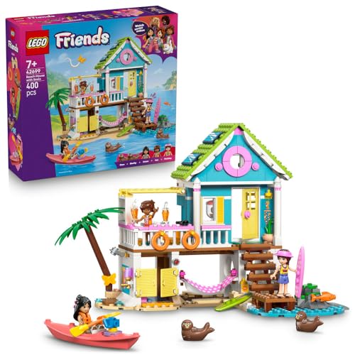 レゴ(LEGO) フレンズ わくわく砂浜棲み家 手あそび 手あそび 生まれ落ちる日 差し上げ物 差しつかえる お姉さん 御坊っちゃん お子さん 7歳 8歳 9歳 小学生 ブロック-セット-おもちゃ