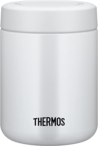 サーモス 真空断熱スープジャー 500ml ホワイトグレー スタンダードモデル 保温保冷 お手入れ簡単 口当たりがやさしい丸口設計 JBR-50
