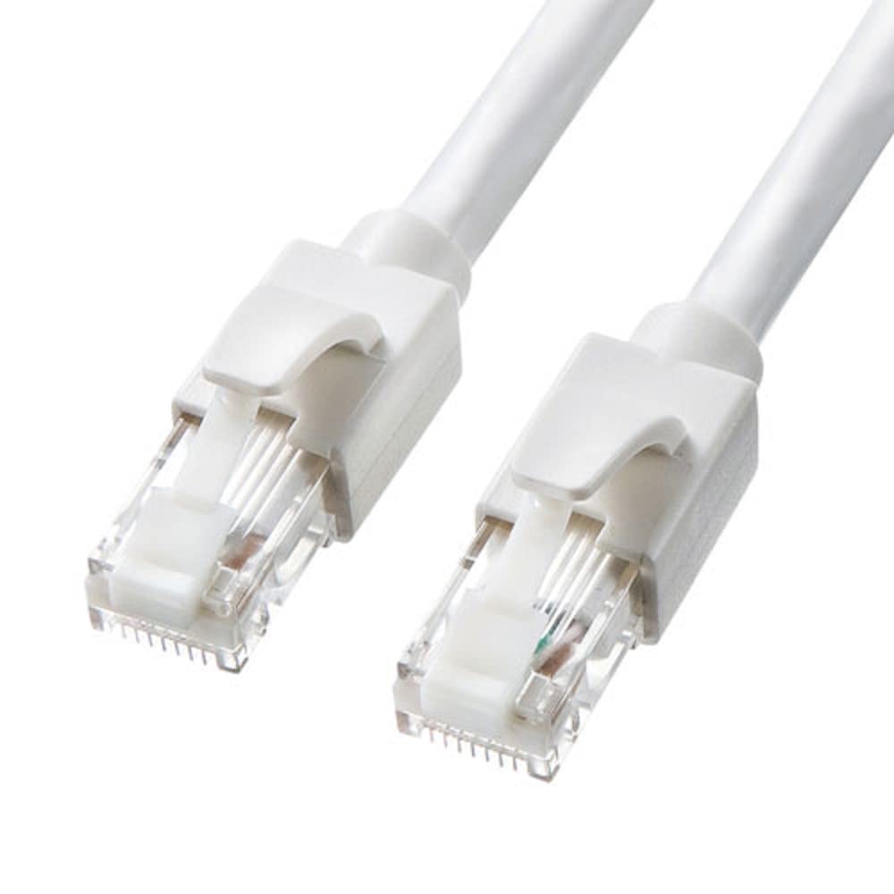 サンワサプライ カテゴリ6A LANケーブル(ホワイト・30m) KB-T6ATS-30W