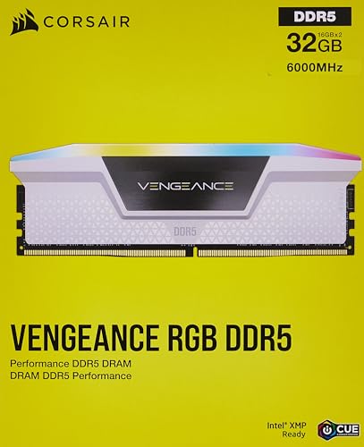 CORSAIR DDR5-6000MHz デスクトップPC用メモリ VENGEANCE RGB DDR5シリーズ (PC5-48000) Int