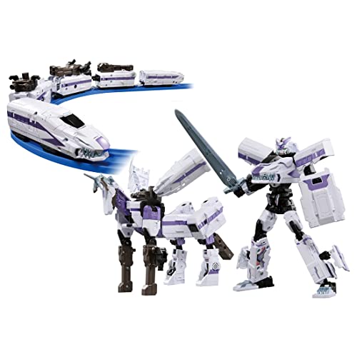 タカラトミー 『 プラレール 新幹線うつり変わりロボ シンカリオンZ ダークシンカリオンアブソリュート 』 市街電車 鉄道車両 手あそび 3歳以上 手あそび安全性のある標準尺度