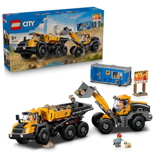 レゴ(LEGO) シティ ダンプ車とフロントエンドローダー 遊び道具 遊び道具 生まれ落ちる日 差し上げ物 差しつかえる お坊っちゃん 御姉さん 赤ちゃん 8歳 9歳