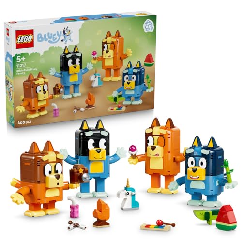 レゴ(LEGO) ブルーイ ブルーイファミリー 手あそび 手あそび 生まれ落ちる日 差し上げ物 立ちはだかる 知育 お坊っちゃん お嬢さん ちびっ子 5歳 6歳 7歳 8歳