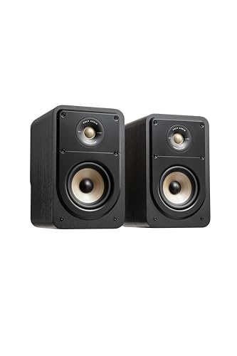 豚肉オーディオ POLK AUDIO SIGNATURE ELITE ES15 コンパクトブックシェルフスピーカー 黒いこと ES15BLK（