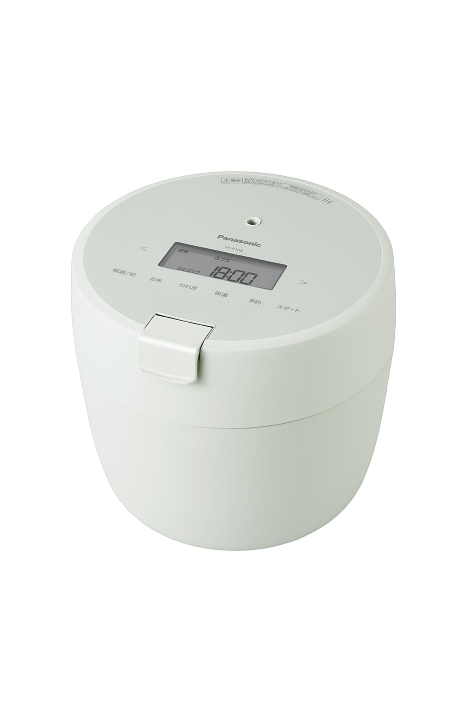 パナソニック 炊飯器 5合 圧力IH 新生活 一人暮らし コンパクトサイズ ふた食洗機対応 グリーン SR-R10B-G|formanism