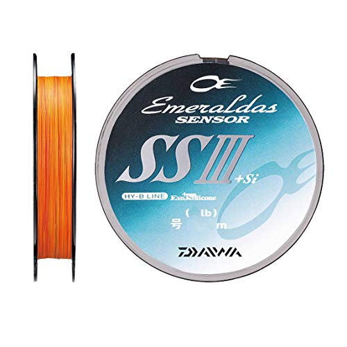 ダイワ(DAIWA) フロロライン エメラルダスSS3+Si 0.6号 200m オレンジ(カラーマーキング付)