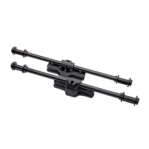 槌屋ヤック YAC VISOA U-A20 マルチサイドバー【アシストグリップ左右一対だけで車内用バーの前後2本掛けができます】ブラック