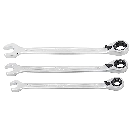 トネ(TONE) 切替式ラチェットめがねレンチセット RMR300 内容3点