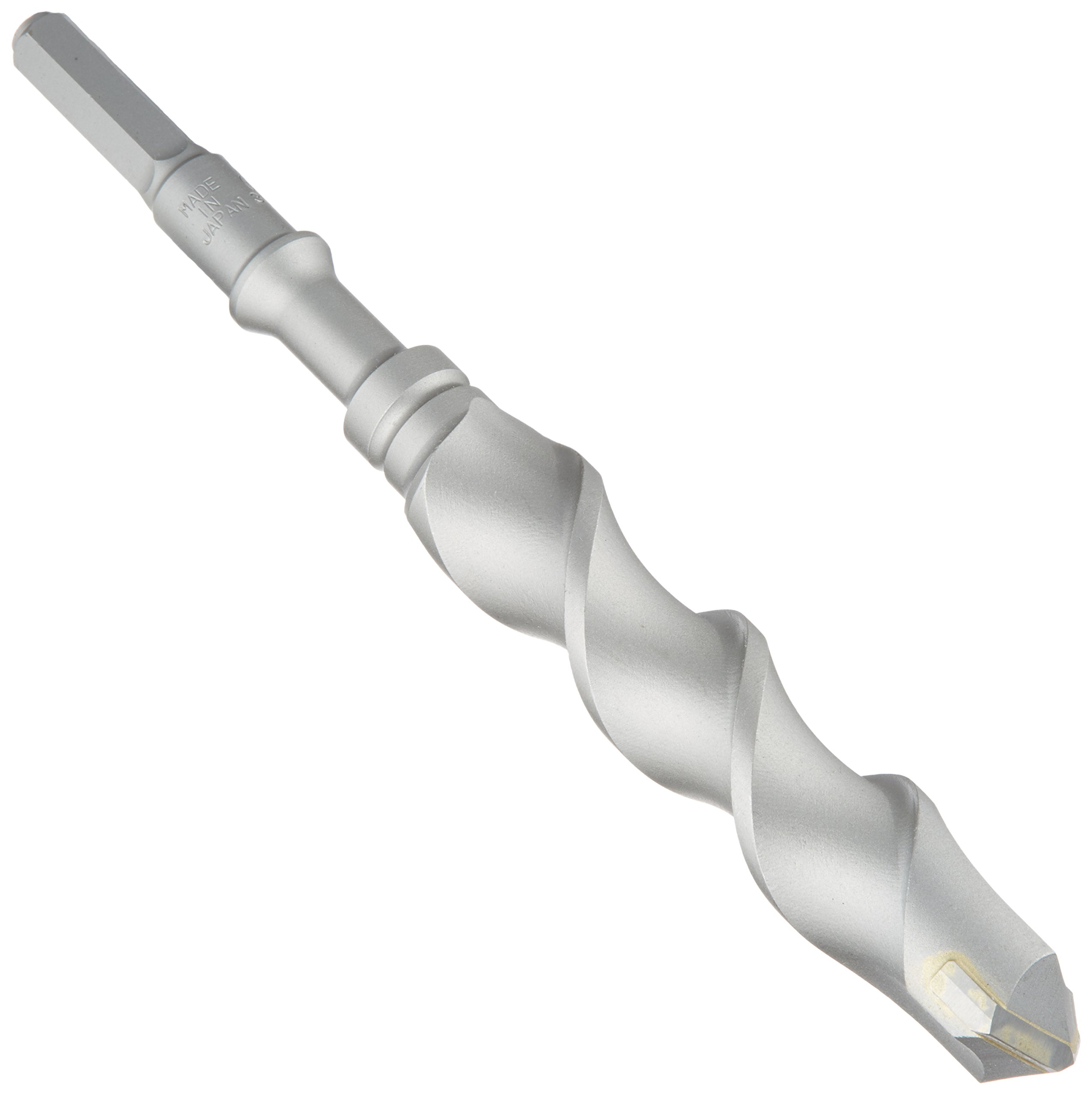 コンクリートドリル 六角軸ビット ショート 35.0mm&times;280mm 有効長162mm 電動工具パーツ 穴あけ工具 振動ドリル用 コンクリート 石材 モルタル ブロック 穴あけ 作業 建設 建築 工事 DIY用 替刃 交｜mandarino