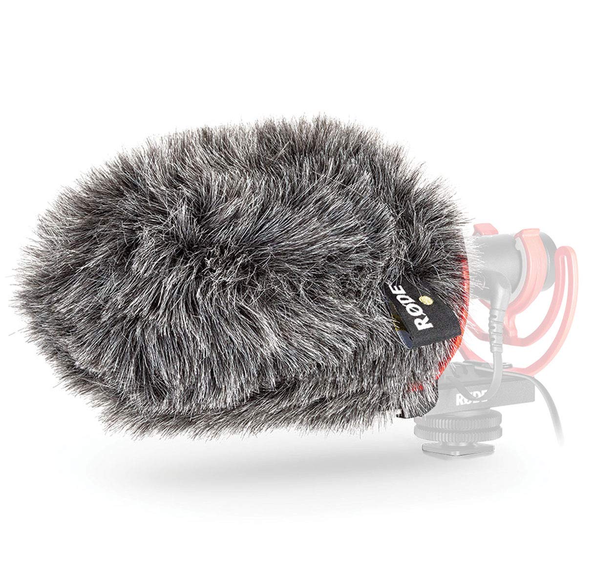 ウインドシールド VideoMic NTG用 風防 マイクスポンジ マイク風防 ノイズ低減 雑音除去 録音 撮影 動画制作 音質改善 屋外 収録 アクセサリー 黒 ブラック｜mandarino