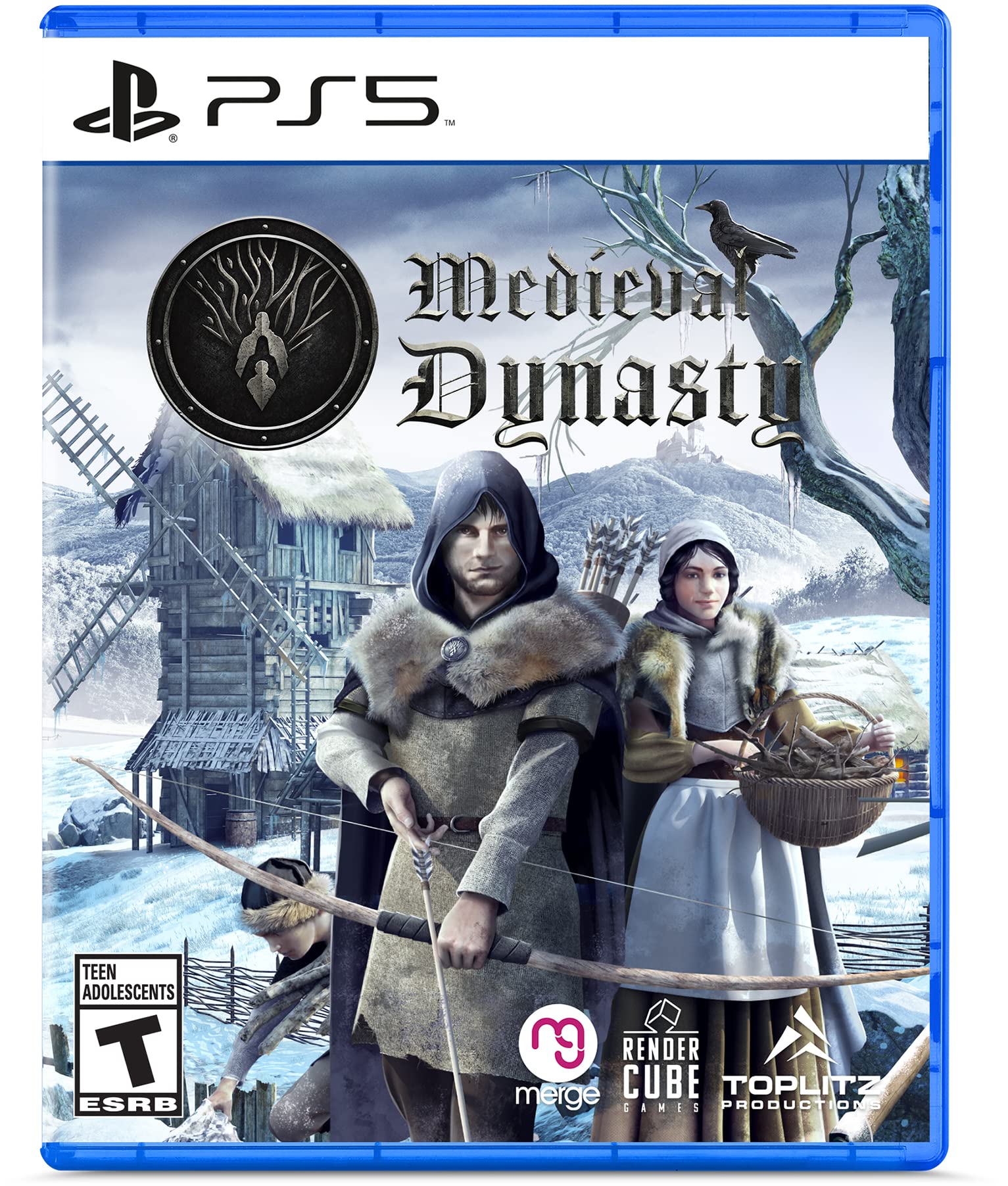 PS5 ソフト Medieval Dynasty 中世生活シミュレーションゲーム プレイステーション5 プレステ5 ゲームソフト 輸入版 北米版 オープンワールド サバイバル RPG 街づくり 経営シミュレーション 中世｜mandarino