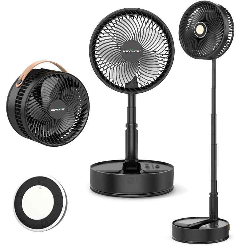 Keynice 扇風機 折りたたみ 伸縮式 リビング 卓上扇風機 KN-Q8Pro 4,455円