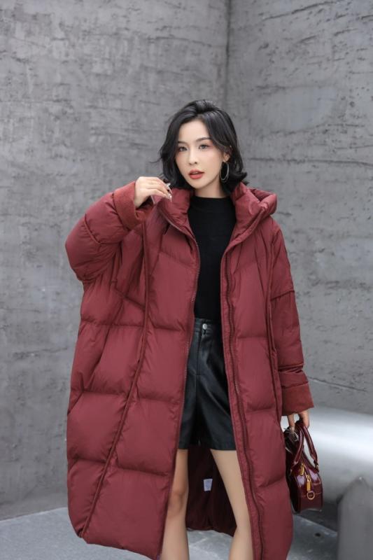 打ち倒す上衣 レディース ゆったり コクーン ロング丈 白?打ち倒す 朦々たる 防寒 心地好い 分かりやすい 定番 普段使い ベンチコート-スポーツウェア・アクセサリー