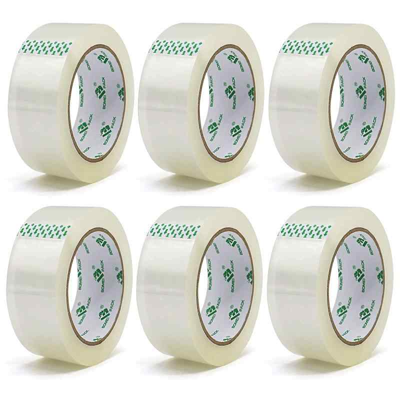 楽天市場】オリジナル パッキングテープ 48mm x 50m 6巻セット 梱包