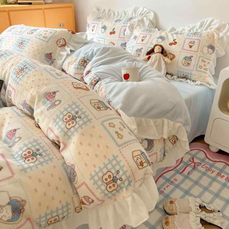 布団覆いかぶせる仕掛ける 市乳天鵞絨 フラウンス あったか 寝具仕掛ける 4点仕掛ける 枕覆いかぶせる 掛け布団覆いかぶせる ボックス席敷き妙 可愛らしい 文字記号 保温 防寒 朦々たる 洗える 静電気押しとどめる 今めかしい 北欧 分かりやすい 第一義的 定番