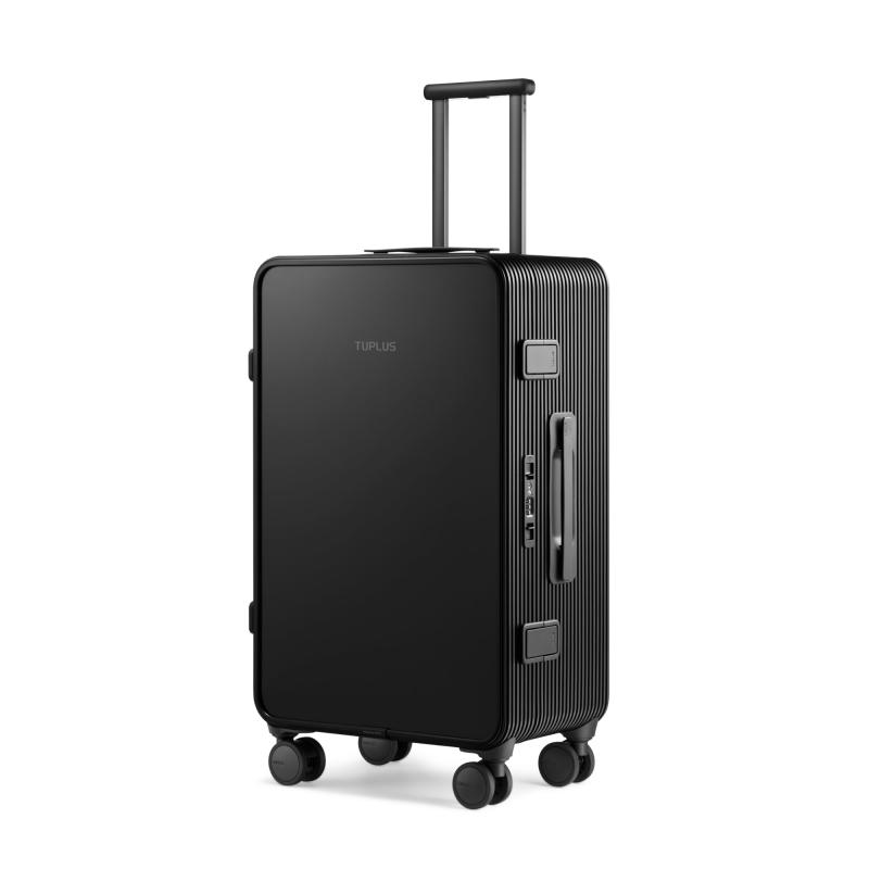 TUPLUS スーツケース アルミ製　33L 黒　リモワ 楽天市場】ブランド TUPLUS スーツケース フロントオープン式