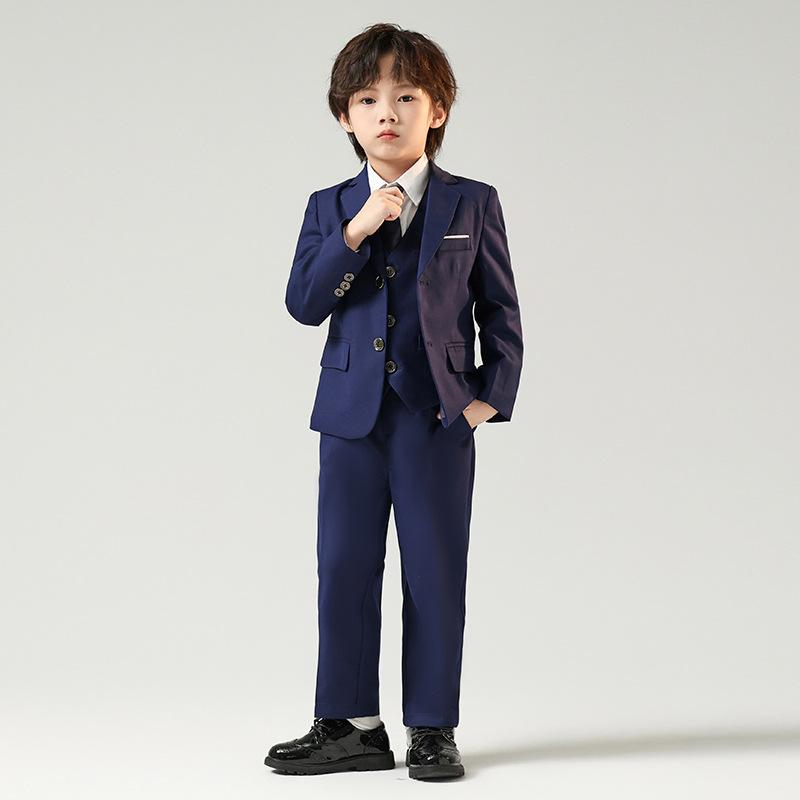 キッズスーツ 男児 フォーマル セットアップ 結婚式 発表会 七五三 入園式 卒園式 披露宴 パーティー セレモニー ピアノ発表会 衣装 記念撮影 男の子 シンプル ベーシック 定番 スタンダード カジュアル