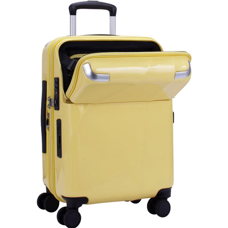 506533 [トラベリスト]スーツケース ジッパーキャリー 機内持ち込み35L Amazon | [トラベリスト] スーツケース ジッパー トップオープン 機内