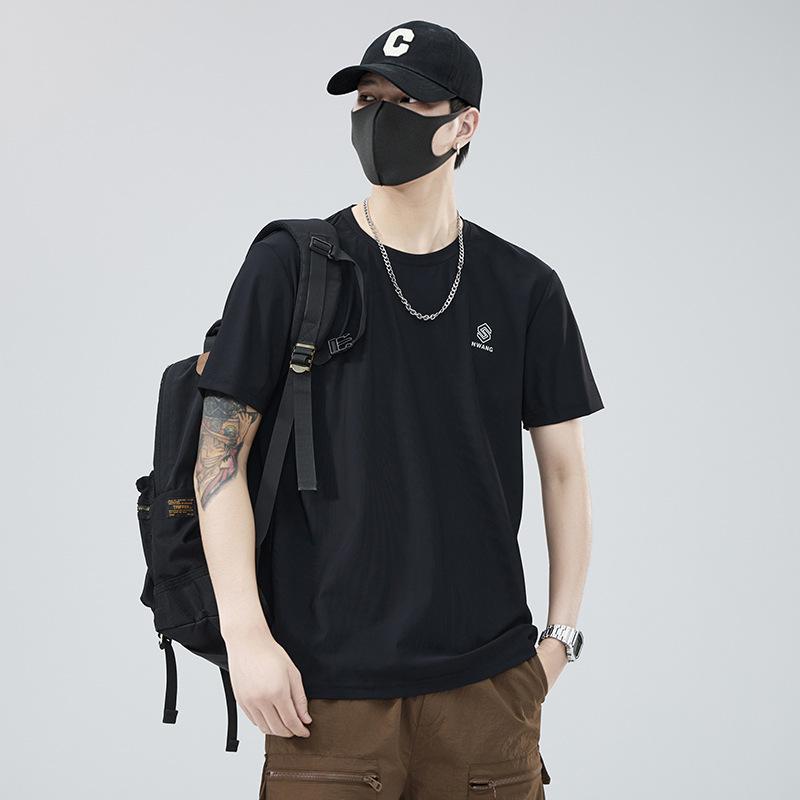 Tシャツ メンズ 半袖 クルーネック プリント ゆったり ティーシャツ 丸首 カットソー プルオーバー カジュアル リラックス 大きいサイズ おしゃれ シンプル ベーシック 定番 スタンダード デイリー